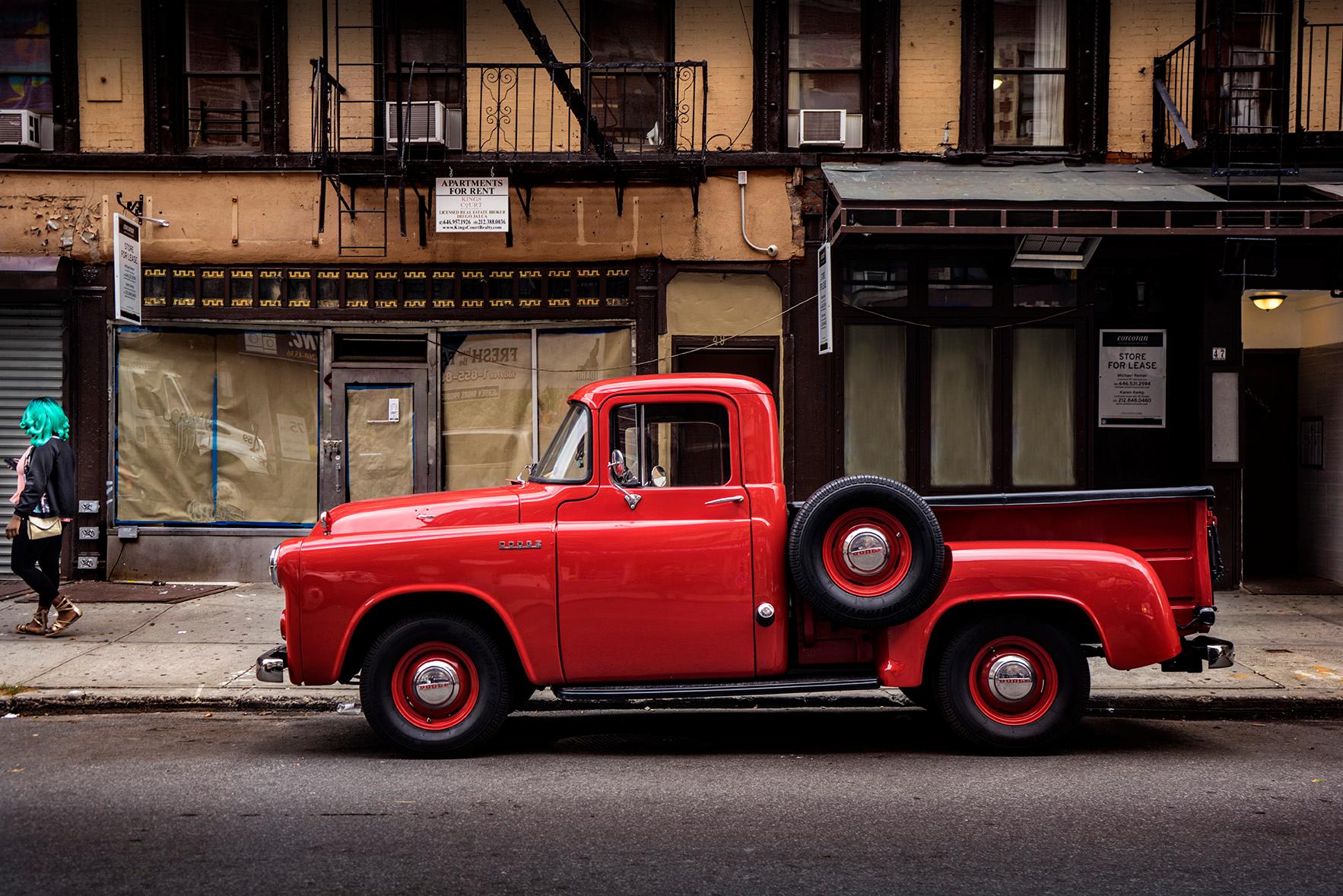 old red truck for sale