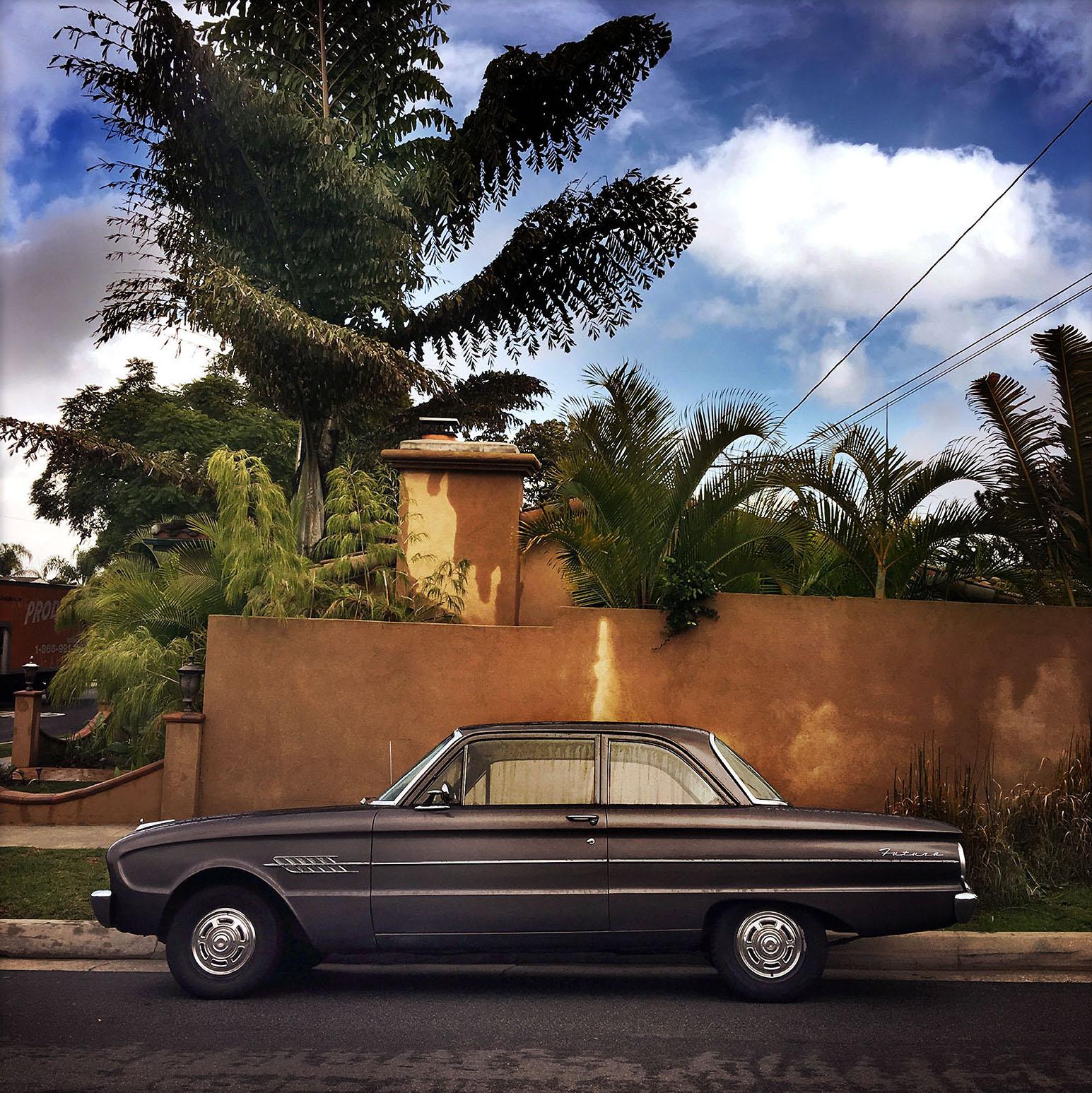 Sally Davies Vintage Car, Venice (Los Angeles), Original Photograph