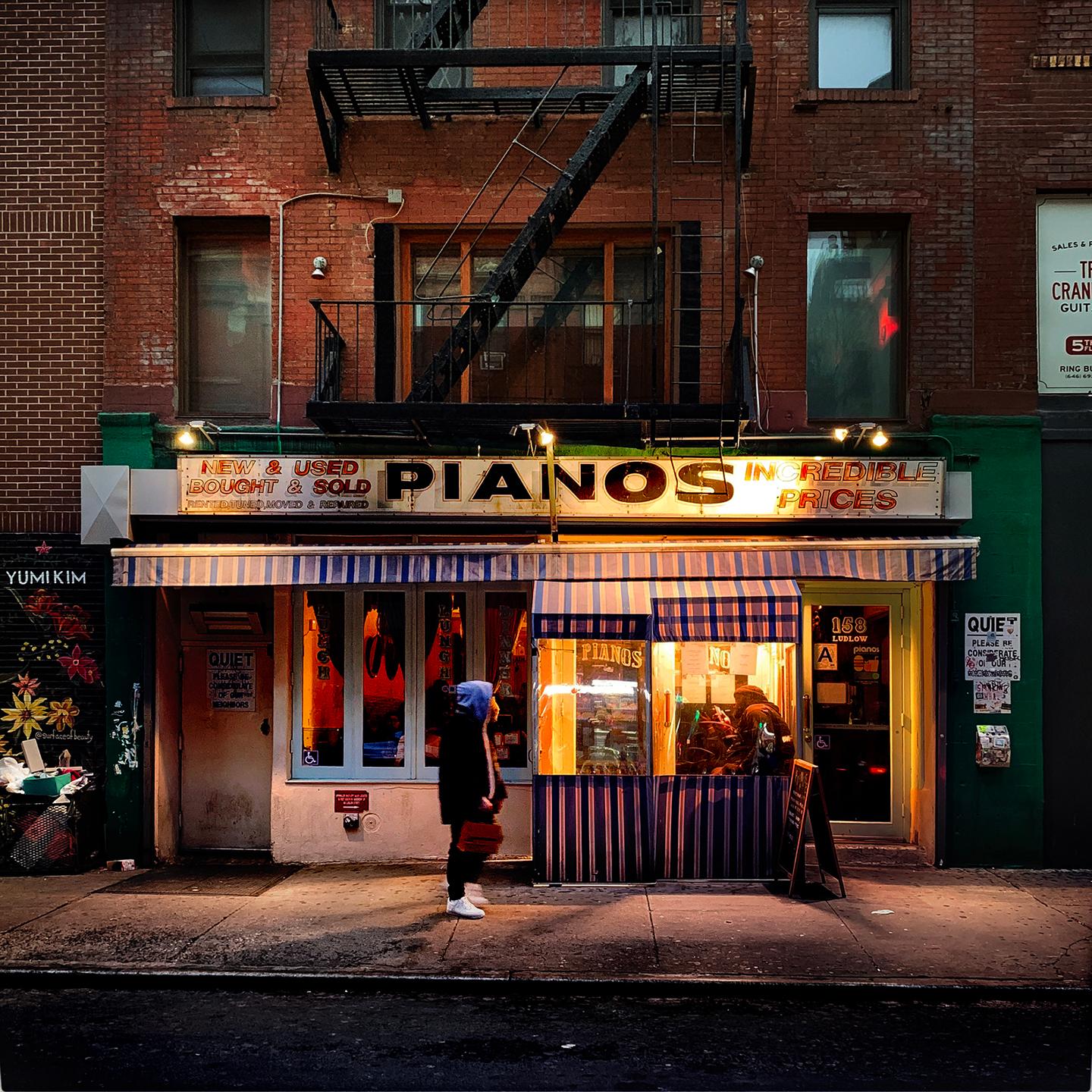 Sally Davies Piano Bar Ludlow (New York City), Original Photograph