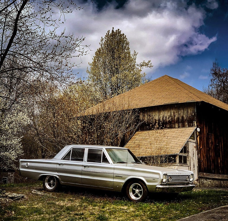 Sally Davies Poughkeepsie Vintage Car (New York), Original Photograph — Sally Davies For Sale