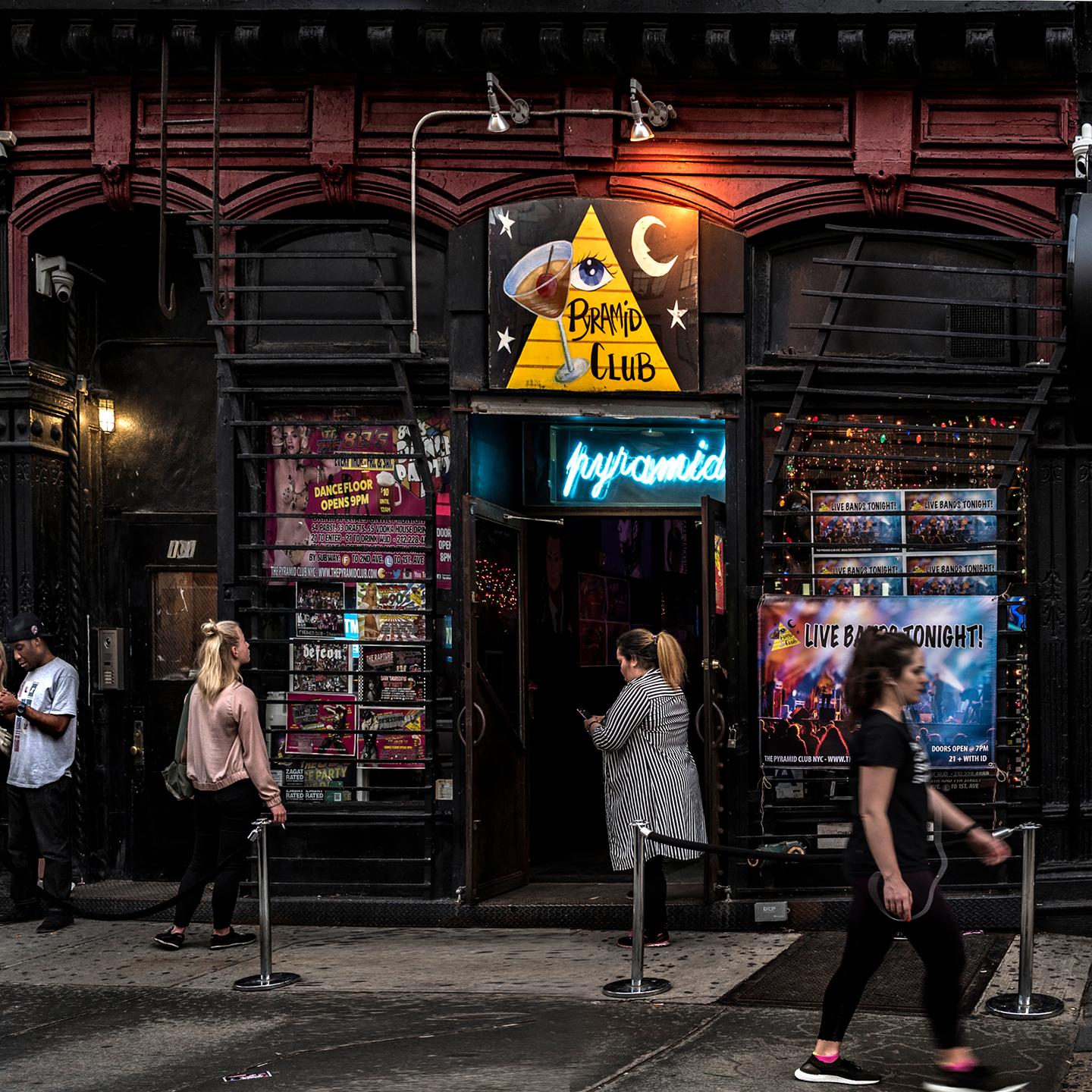 Sally Davies Pyramid, Avenue A (New York City), Original Photograph