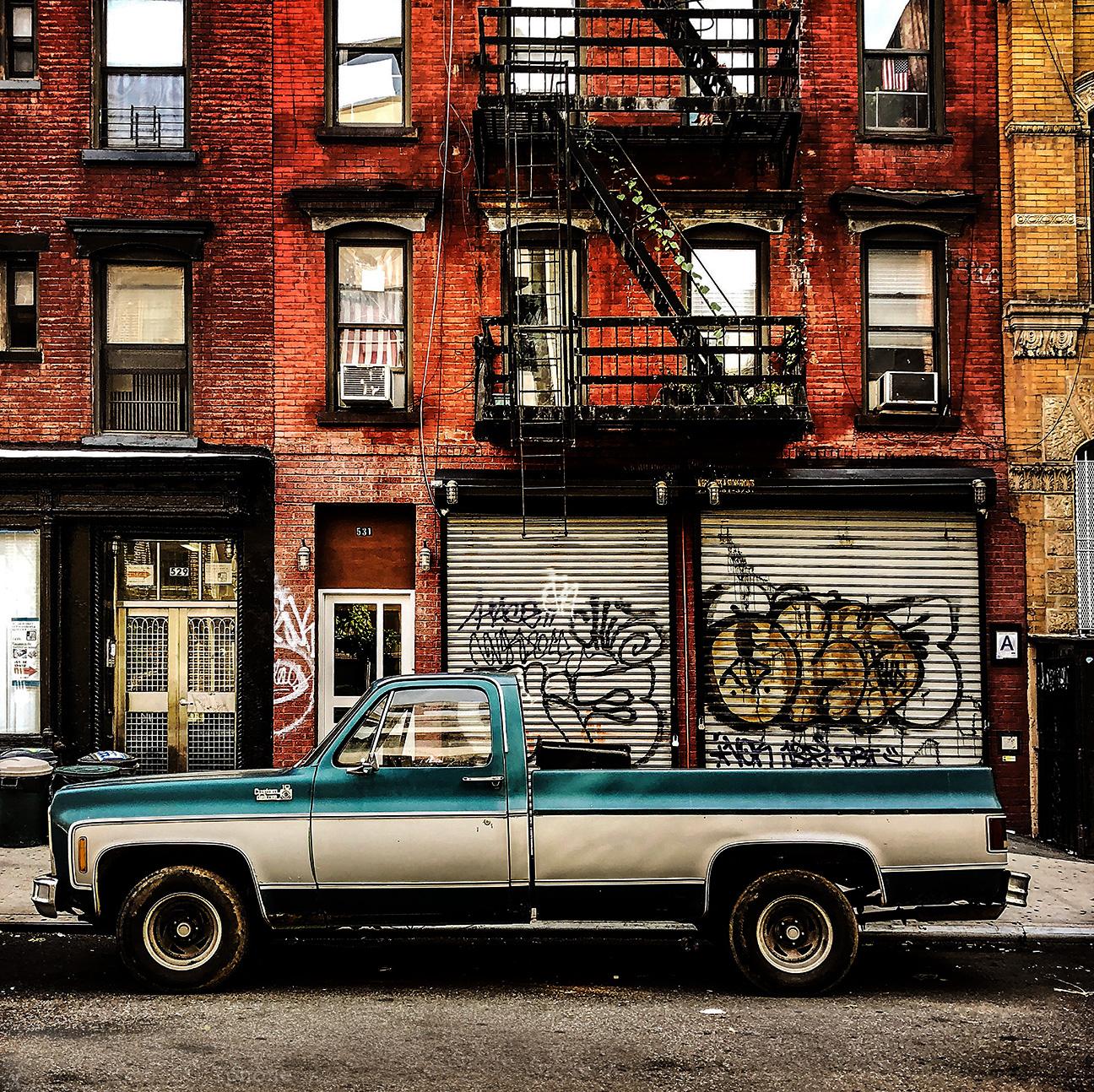 Lastwagen, East 5th St. (New York City), Sally Davies