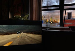 TV Window View (New York City), Original Photograph — Sally Davies