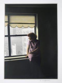 Fotografia d'epoca colorata a mano - "Pochi giorni prima che Sally andasse a vivere con Leonard