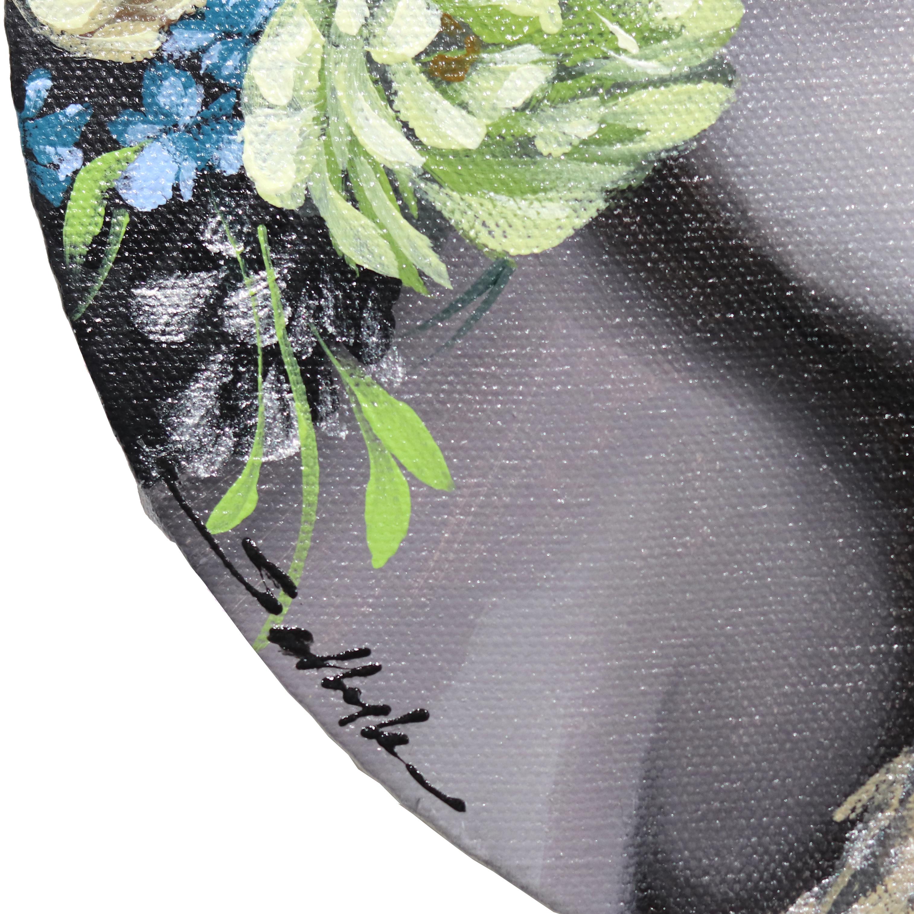 Atena - Opera d'arte figurativa originale di Sally K. in vendita 7