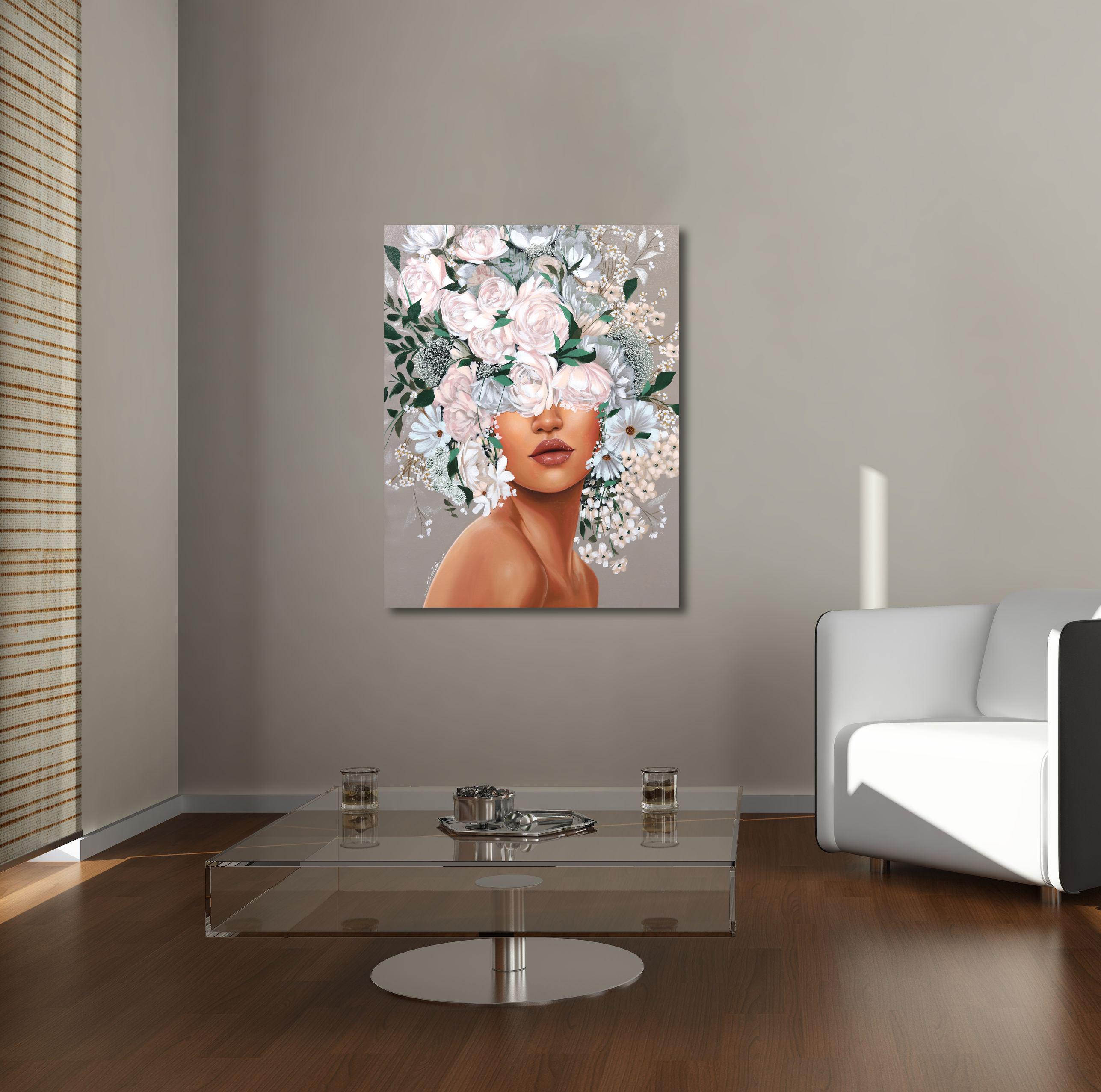 Blush  -  Opera d'arte figurativa originale di Soft Sally K. in vendita 1