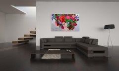 Claire - Original Large Scale Silver Sally K Artwork