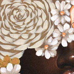 Gold II -  Original Sally K Figurative Artwork