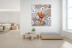 Heaven II - Original Sally K Figurative Artwork