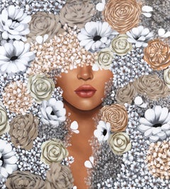 Œuvre d'art figurative originale Sally K - Heaven II