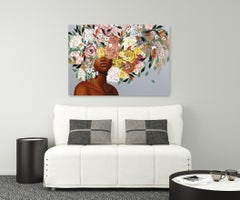 Melanie - Original Sally K Figurative Artwork