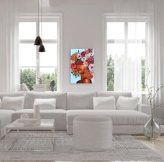 Tiana - Obra de Arte Figurativa Original de Sally K