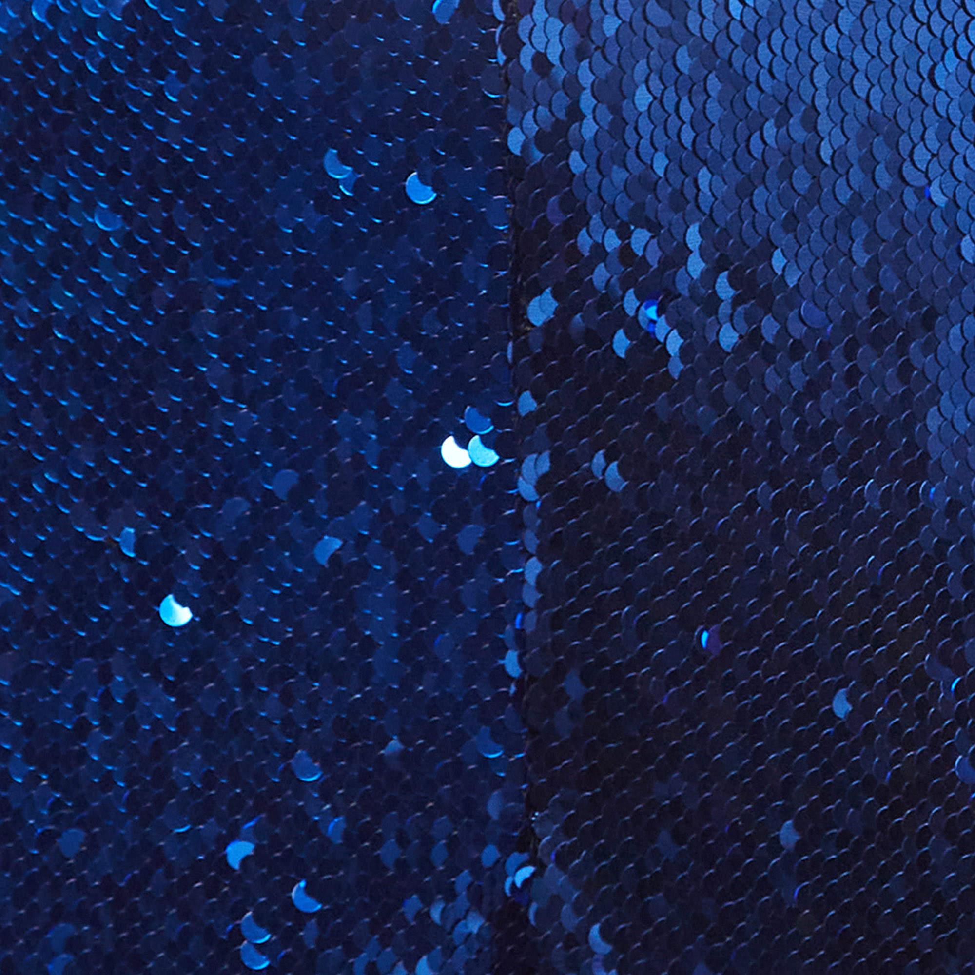 Sally Lapointe Falda lápiz de lentejuelas azul real M Azul en venta