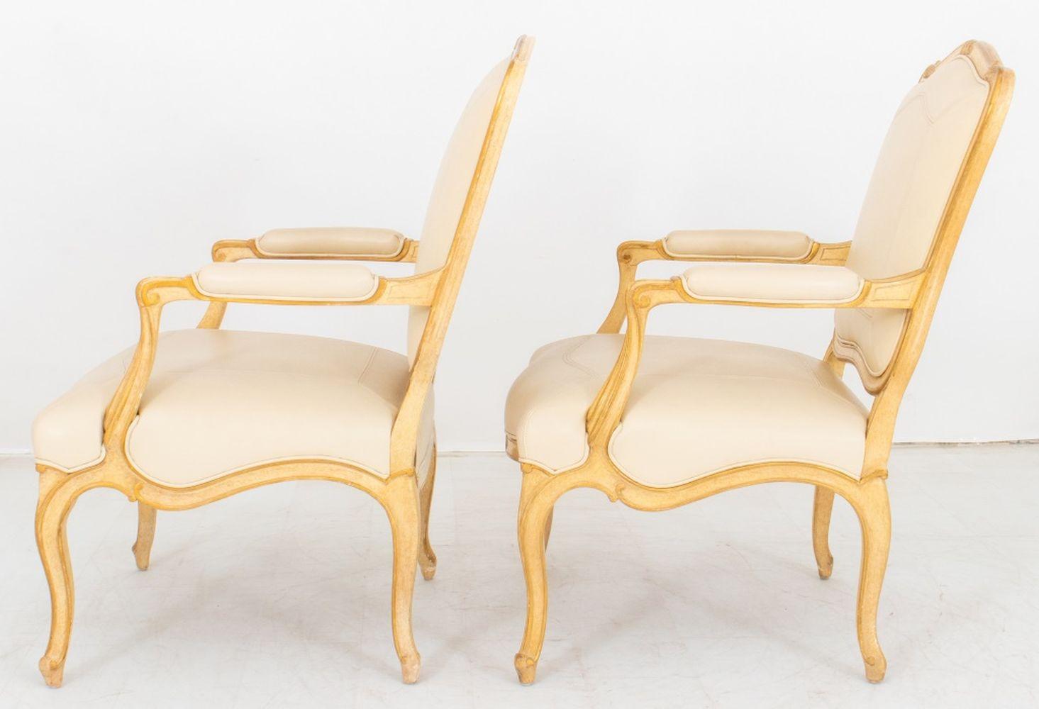 Sally Lewis x J. Robert Scott Fauetils, Pair In Good Condition For Sale In Astoria, NY
