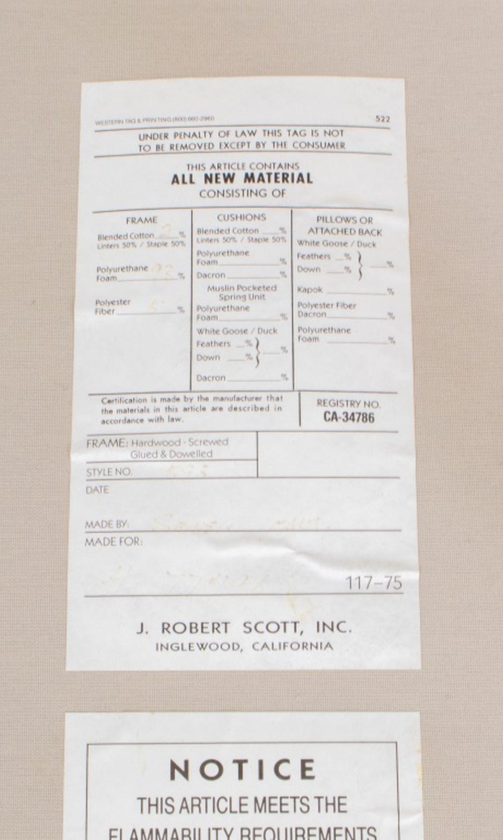 Sally Lewis x J. Robert Scott Fauetils, Pair For Sale 2
