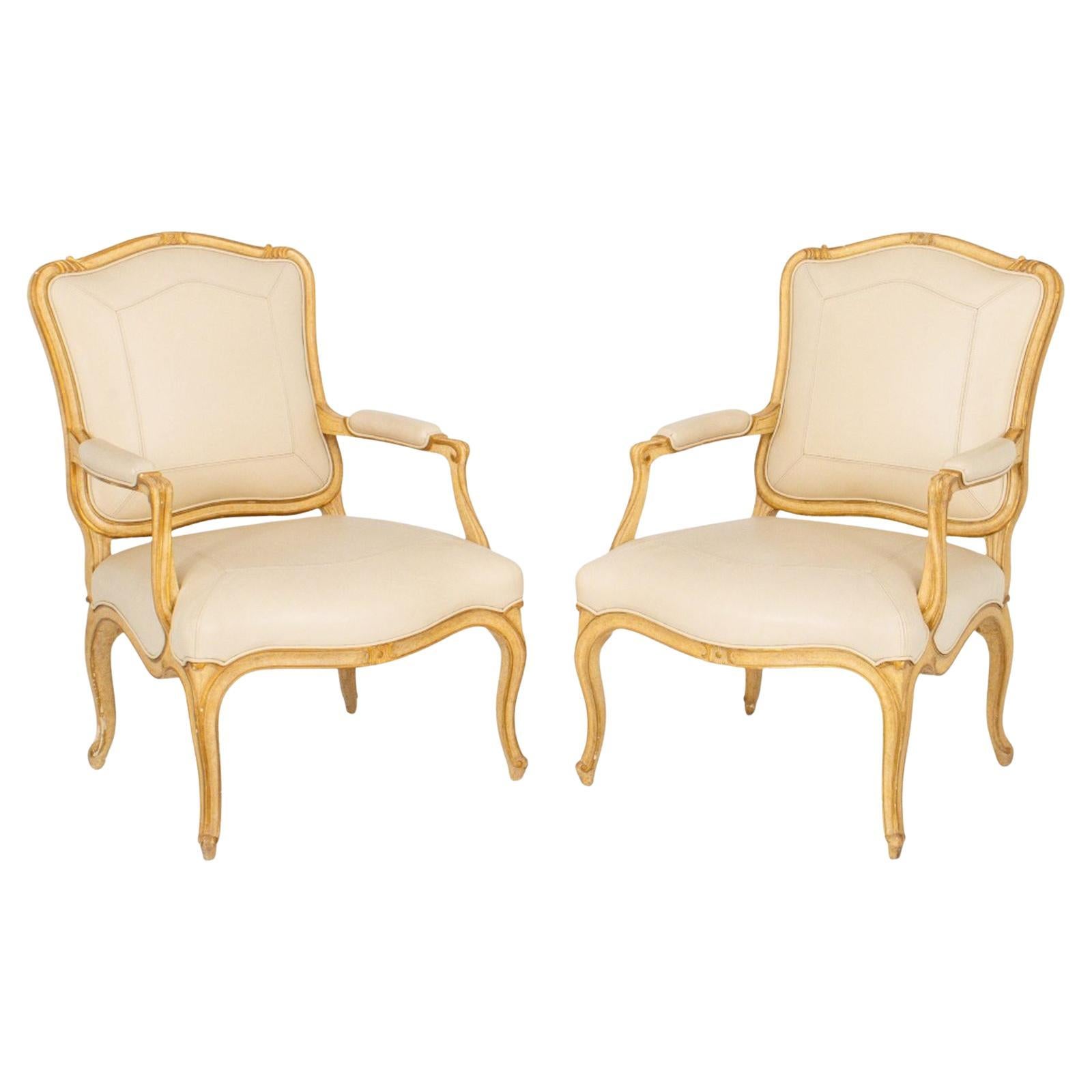 Sally Lewis x J. Robert Scott Fauetils, Pair For Sale