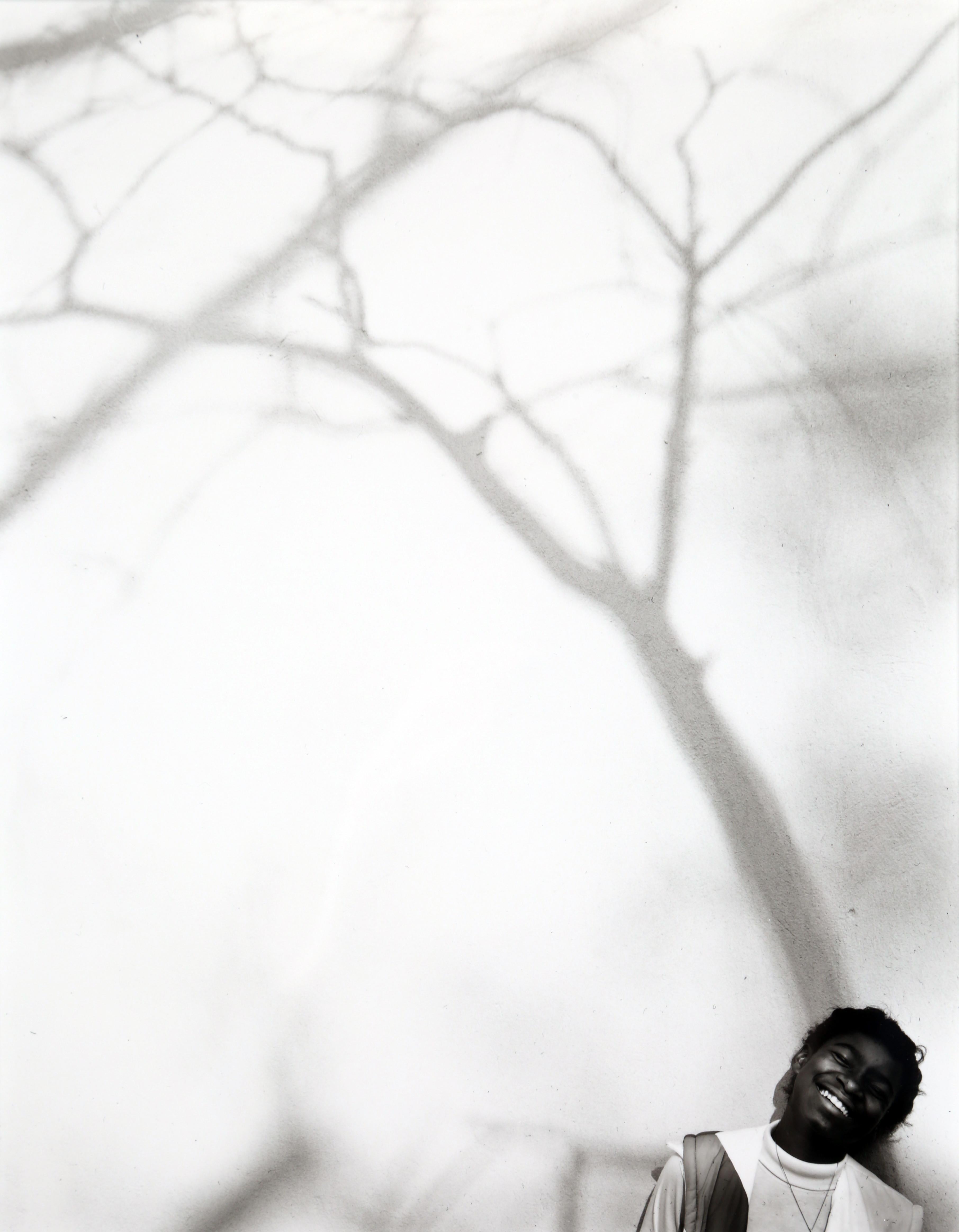 Sally Mann Portrait Photograph - Tara and Tree Shadow