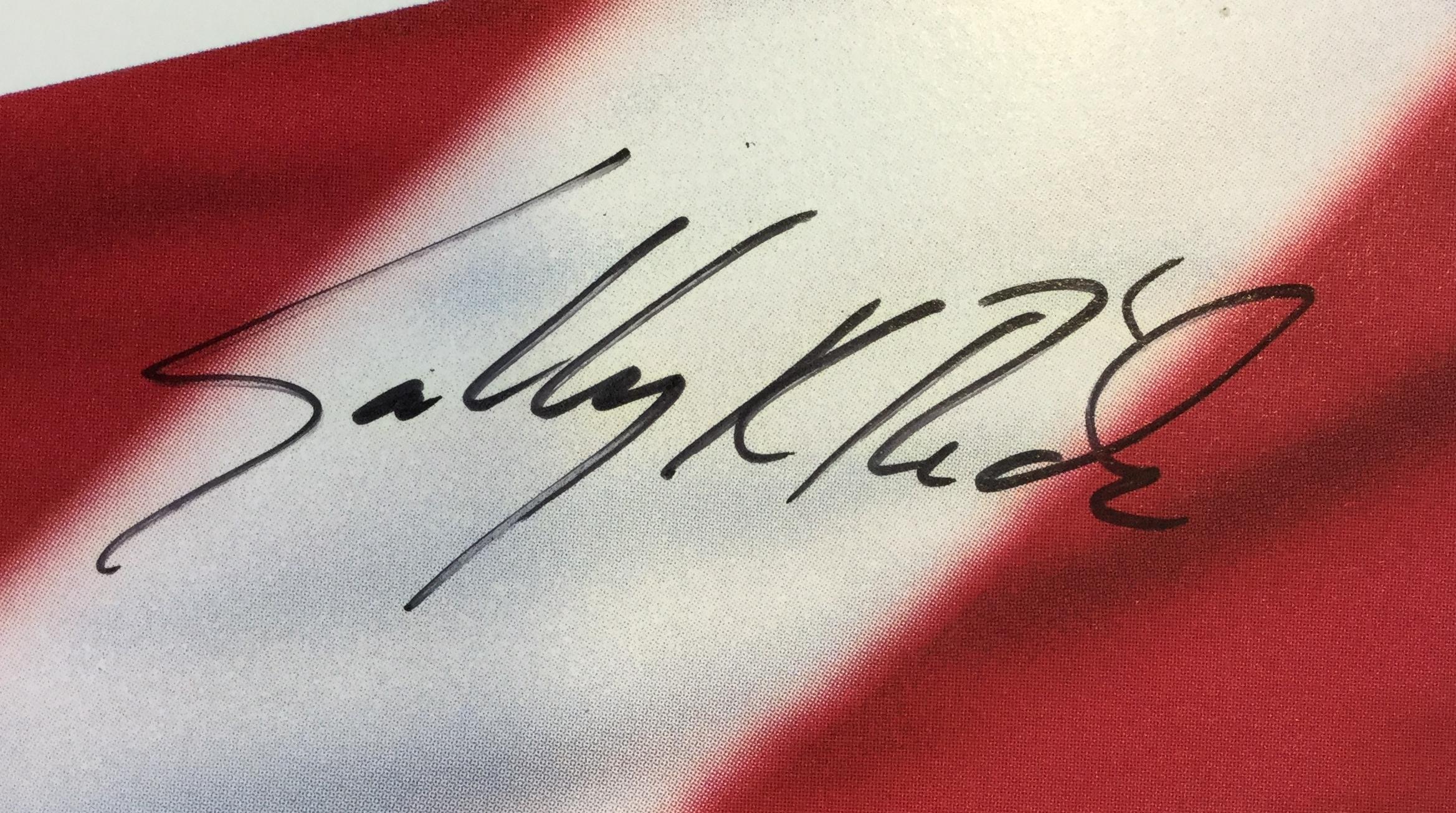Sally Ride Nasa, signiertes Foto – 1ste US-Frau im Weltraum (Papier) im Angebot