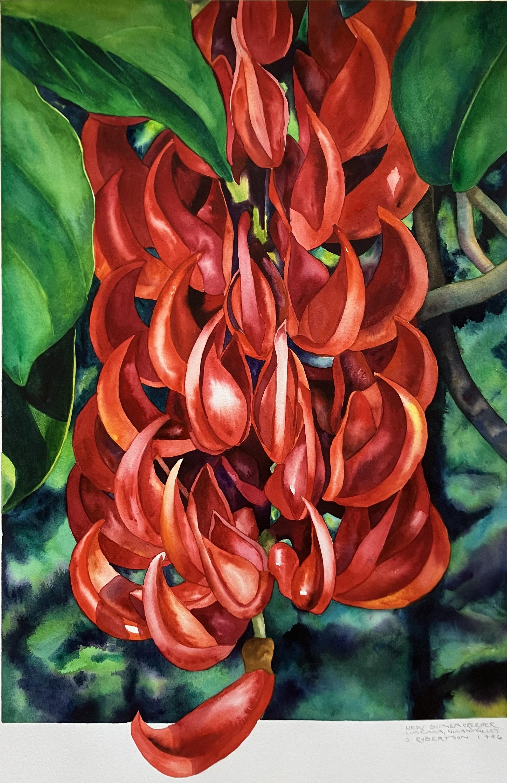 Strisciante della Nuova Guinea - Painting di Sally Robertson