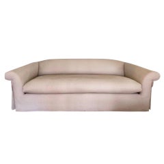 Sally S. Lewis J Rober Scott Josephine Sofa Taupe Wool Down Filed Organic Modern