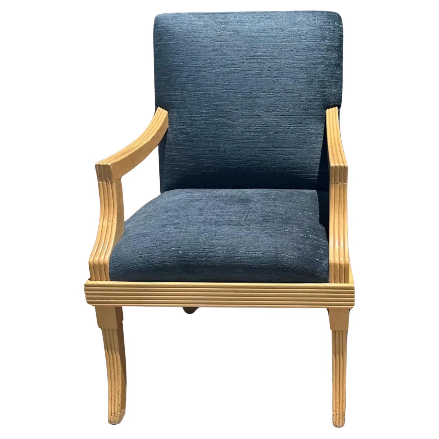 Sally Sirkin Lewis for J. Robert Scott Art Deco Arm Chair
