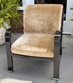 Sally Sirkin Lewis for J. Robert Scott Art Deco Club Chair