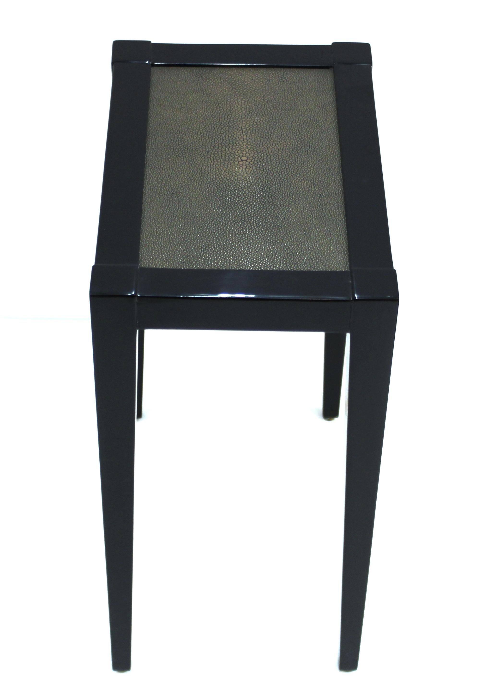 American Sally Sirkin Lewis for J. Robert Scott Art Deco Revival 'Linea' Side Table