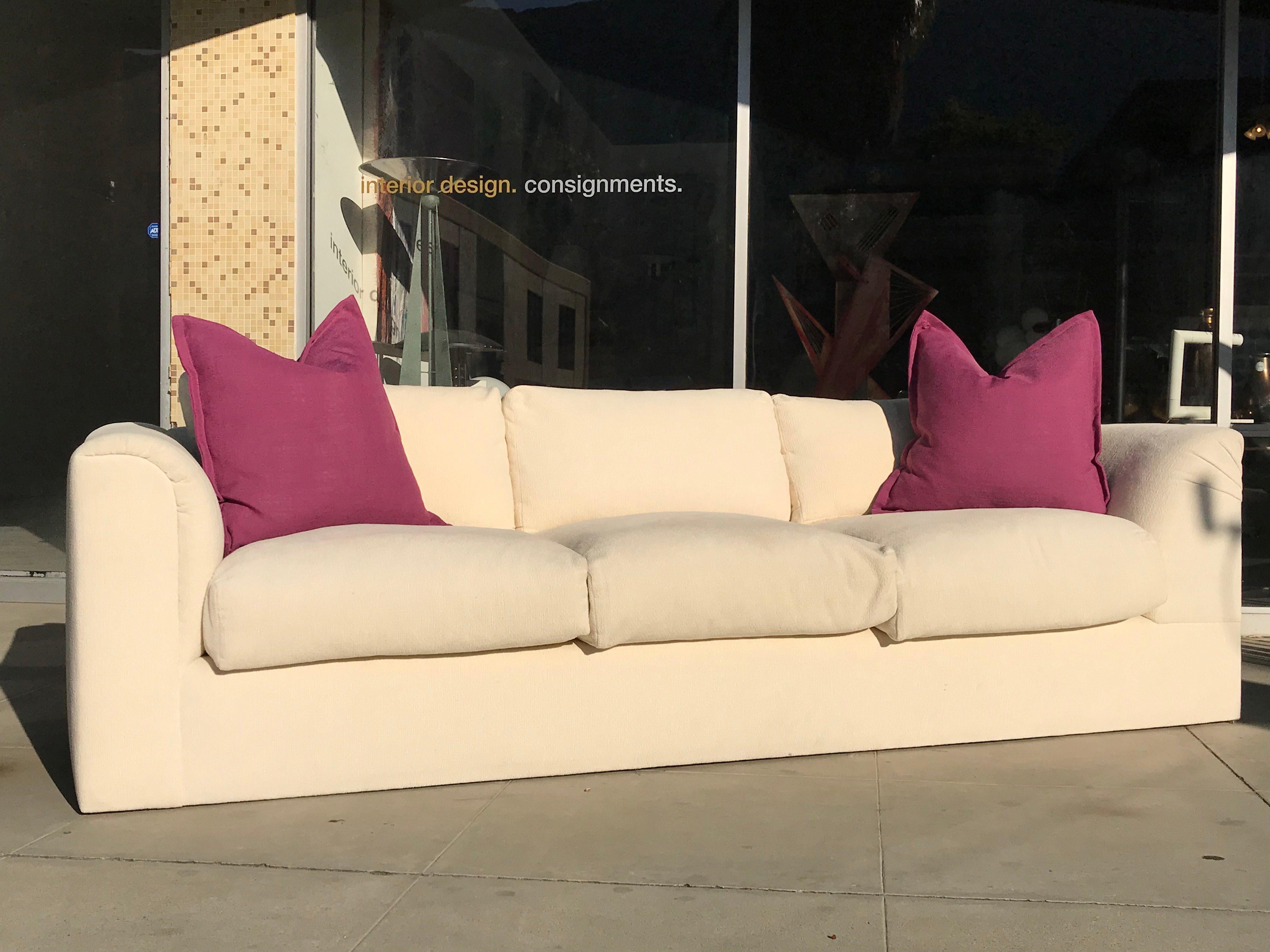 Sally Sirkin Lewis for J. Robert Scott Modern Sofa In Excellent Condition In Palm Springs, CA