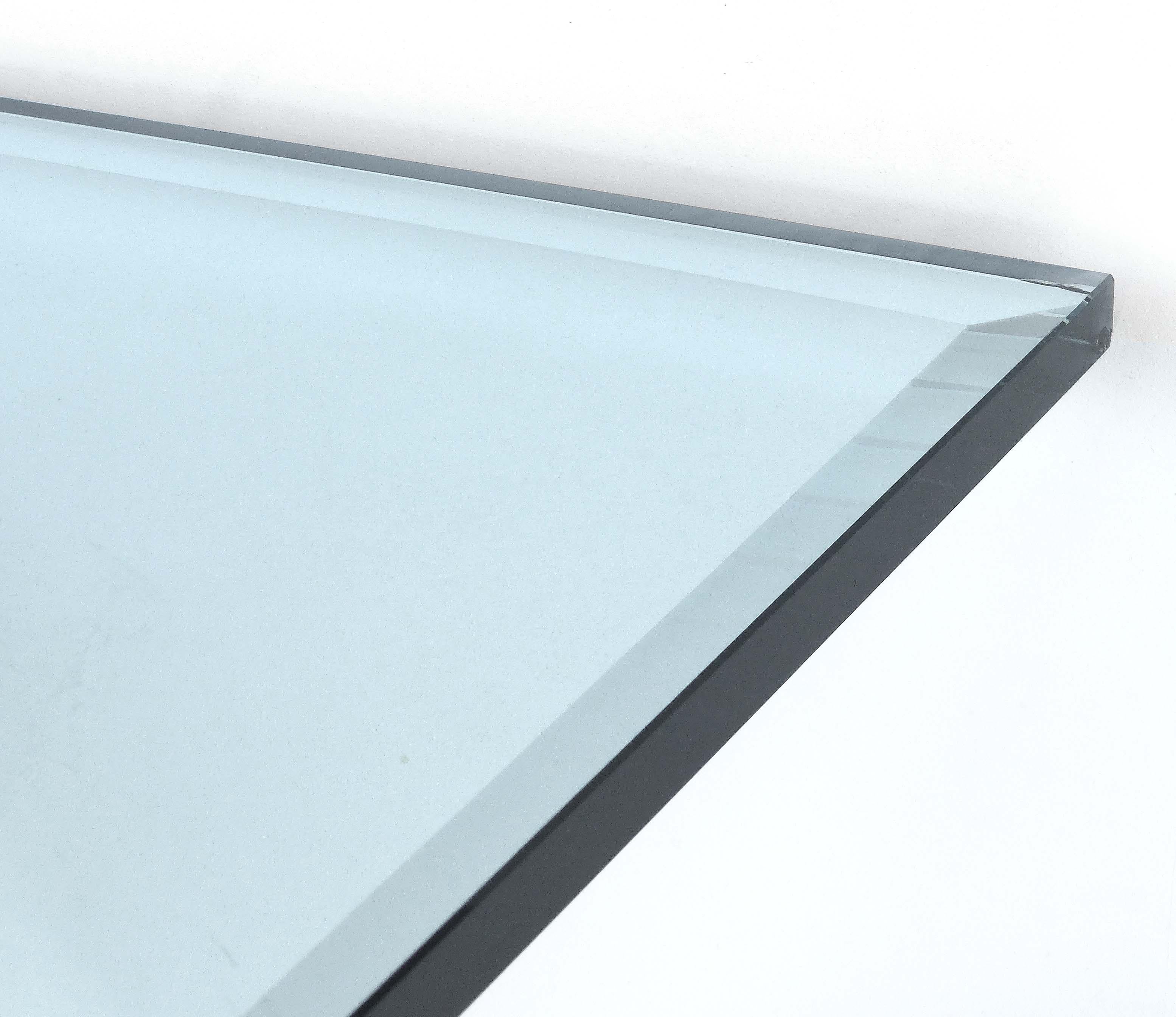 Sally Sirkin Lewis for J. Robert Scott Stainless Steel and Glass Dining Table 3