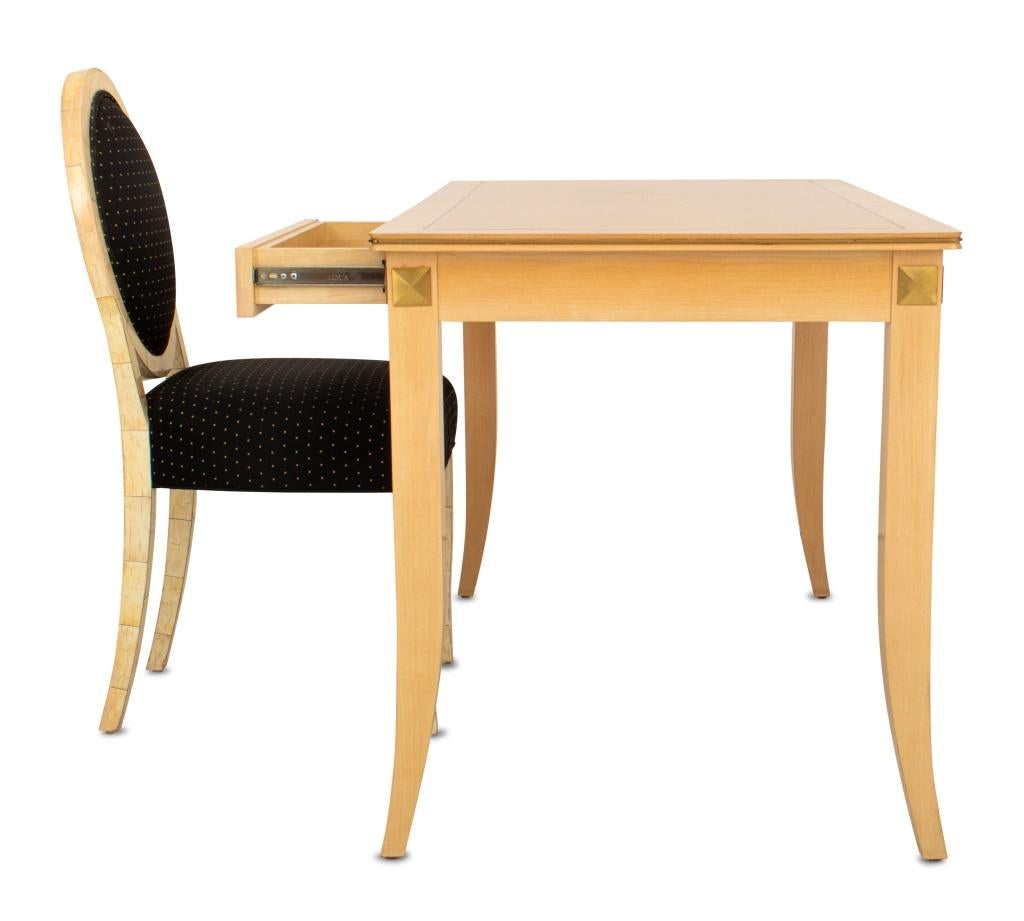 Art Deco Sally Sirkin Lewis J. Robert Scott Desk & Chair For Sale