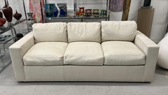 Sally Sirkin Lewis J Robert Scott Sofa in Beautiful Nubuck Leather Suede