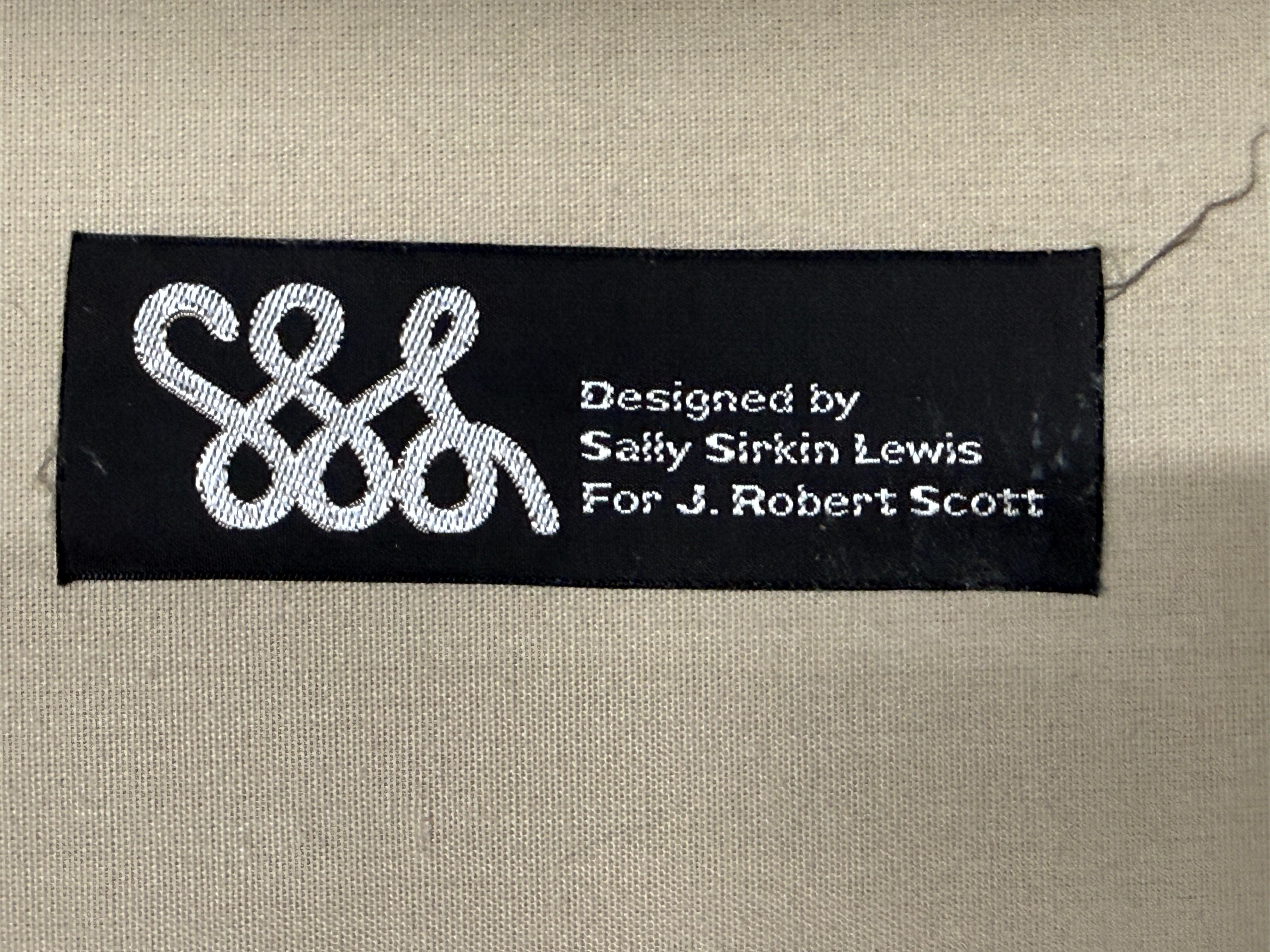 Sally Sirkin Lewis J. Robert Scott Sofa in schönem Nubukleder Wildleder (21. Jahrhundert und zeitgenössisch) im Angebot