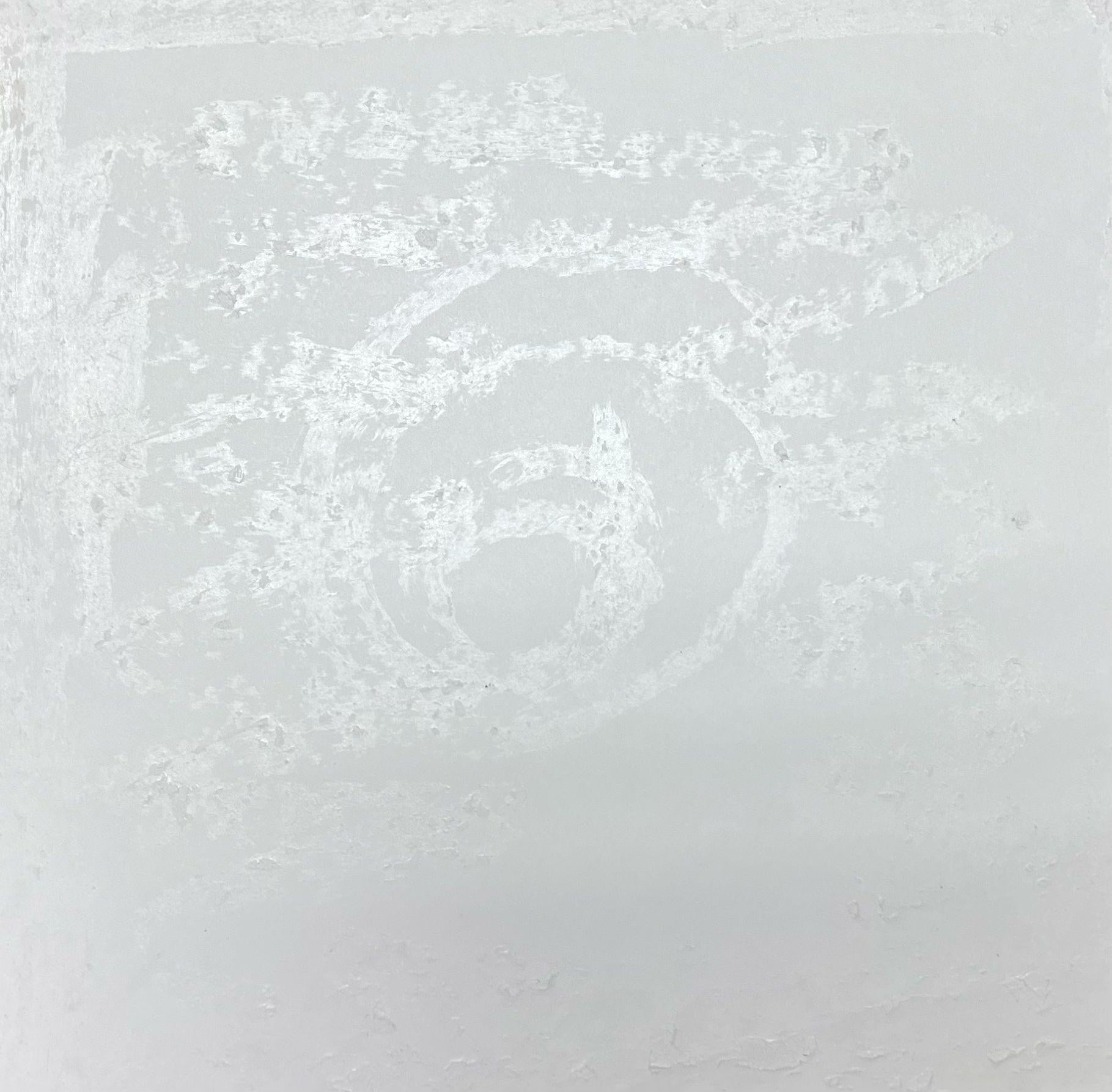 Pittura astratta britannica contemporanea originale Cuore di Cigno Carta da parati Design/One in vendita 1