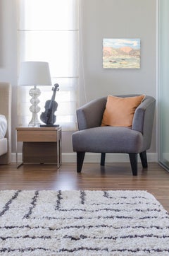 Pittwater RPAYC Study 1 (22.8.22) - Plein Air - Textured Landscape Oil Painting