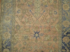 Salmon Angora Oushak Rug