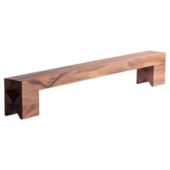 Banc SALMON 2.0 m, Nature Monkey Pod Wood