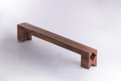 Salmon Bench 160cm, Natural Monkey Pod Wood
