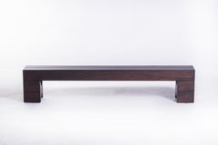 Salmon Bench 160cm, Natural Dark Monkey Pod Wood