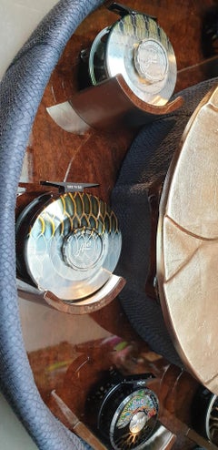 Salmon Fly Fishing Reel cabinet coattail