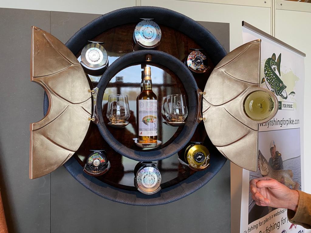 XXIe siècle et contemporain Moulinet de pêche à la mouche pour saumon queue de pie en vente