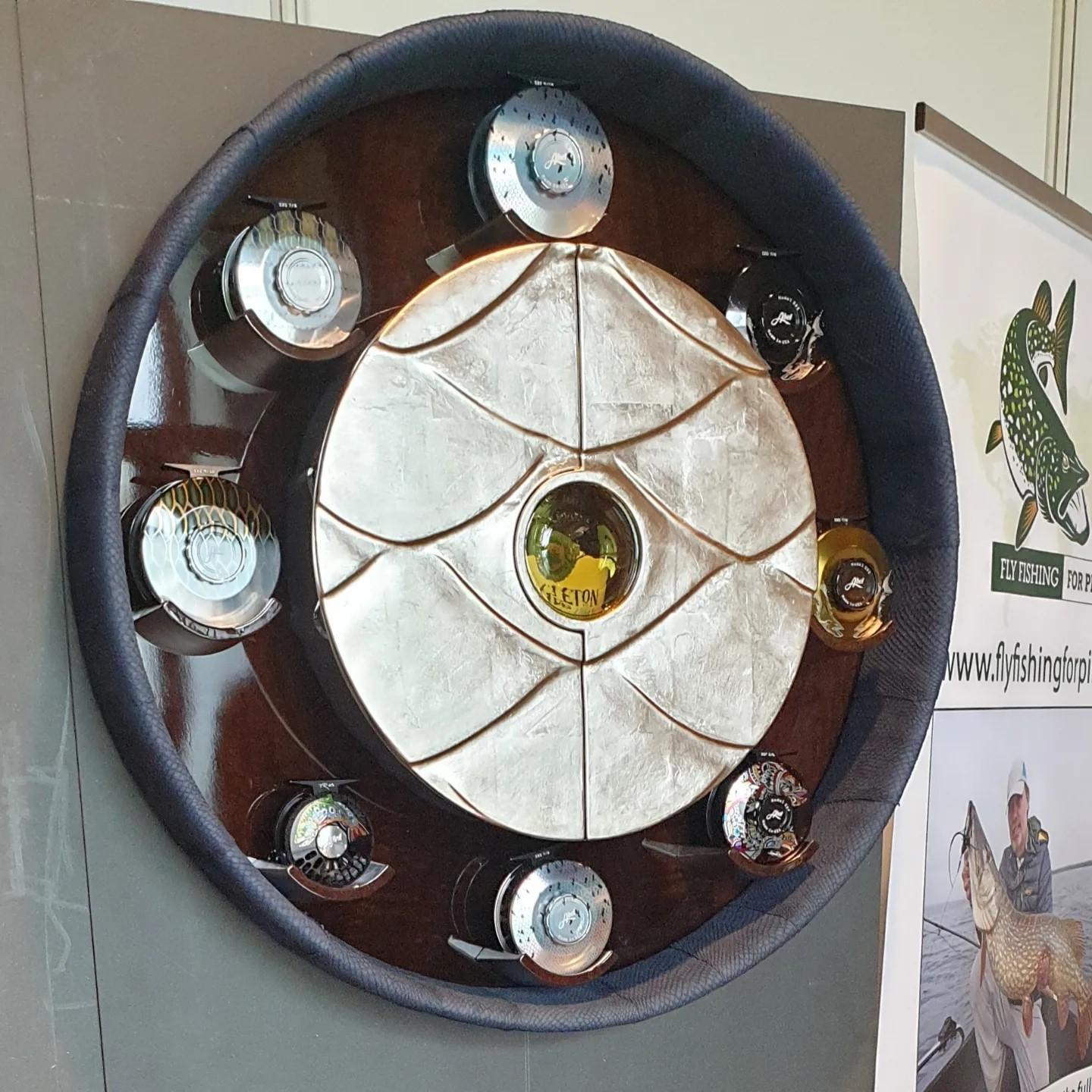Platine Moulinet de pêche à la mouche pour saumon queue de pie en vente