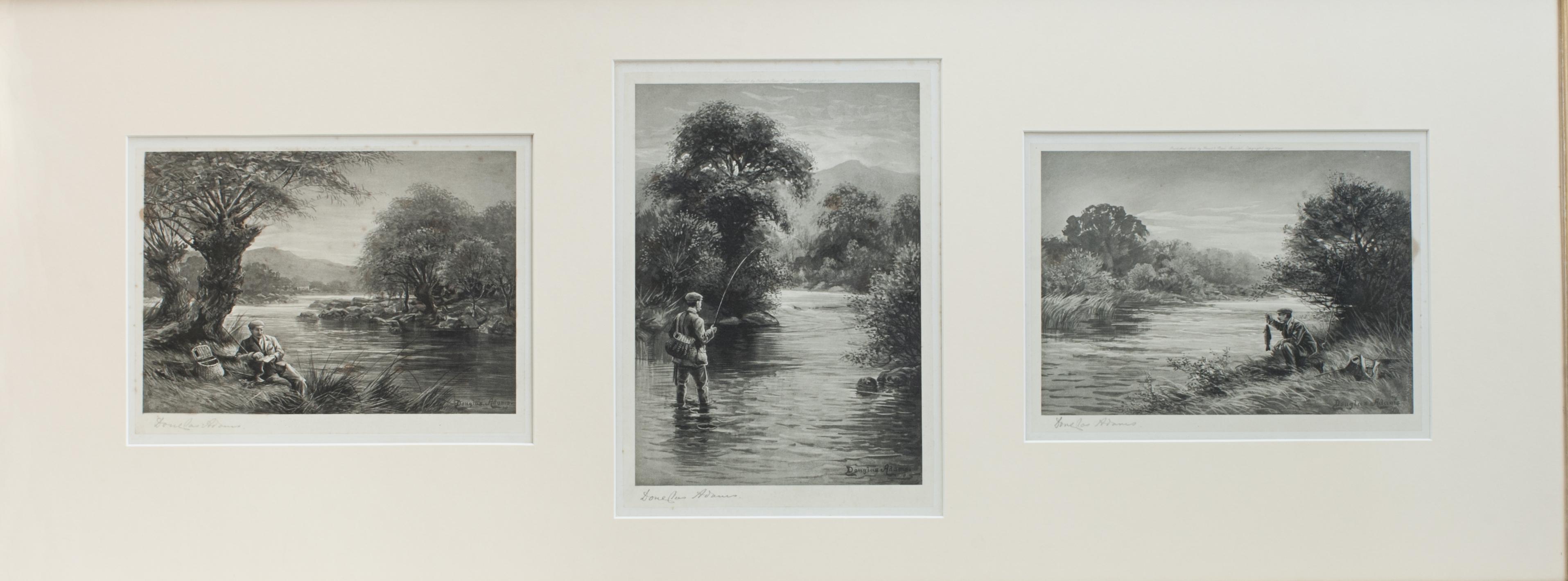 Salmon & Trout Fishing By Douglas Adams In Good Condition For Sale In Oxfordshire, GB