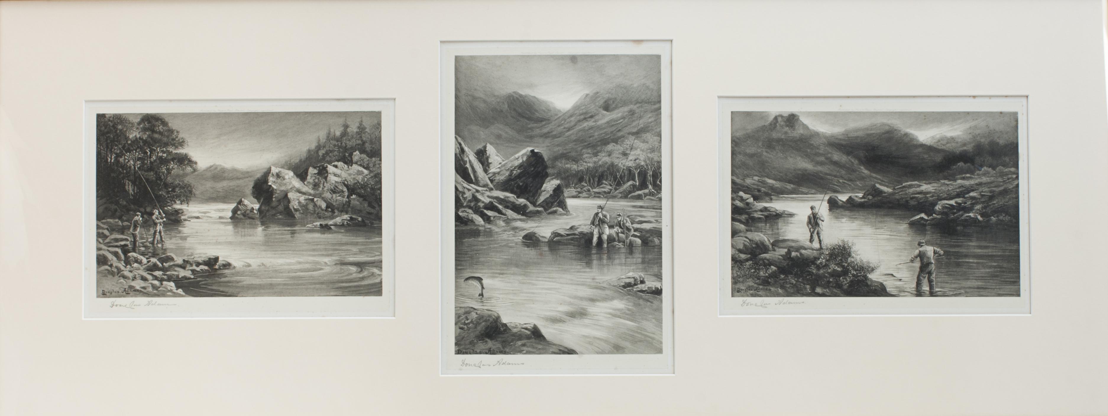 19th Century Salmon & Trout Fishing By Douglas Adams For Sale