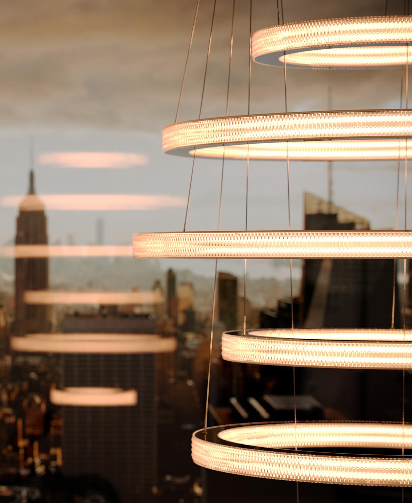 Inglese Lampadario Salo Elama di Cameron Design House in vendita