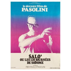 Salo, or the 120 Days of Sodom 1976 French Moyenne Film Poster