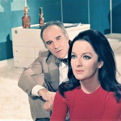 1967 Salocchi Vanity bianco a specchio con luce e piano inclinabile Sormani, Italia