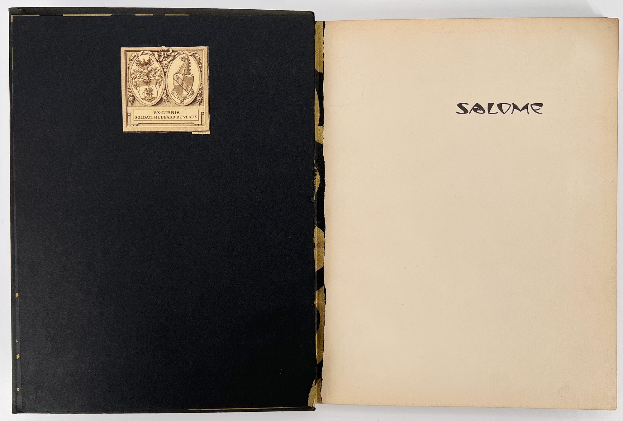 Américain Salomé ; une tragédie en un acte par Oscar Wilde. Inventions de John Vassos en vente