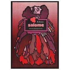 Vintage Salome Opera Polish Poster by Marek Mosiński, 1970s