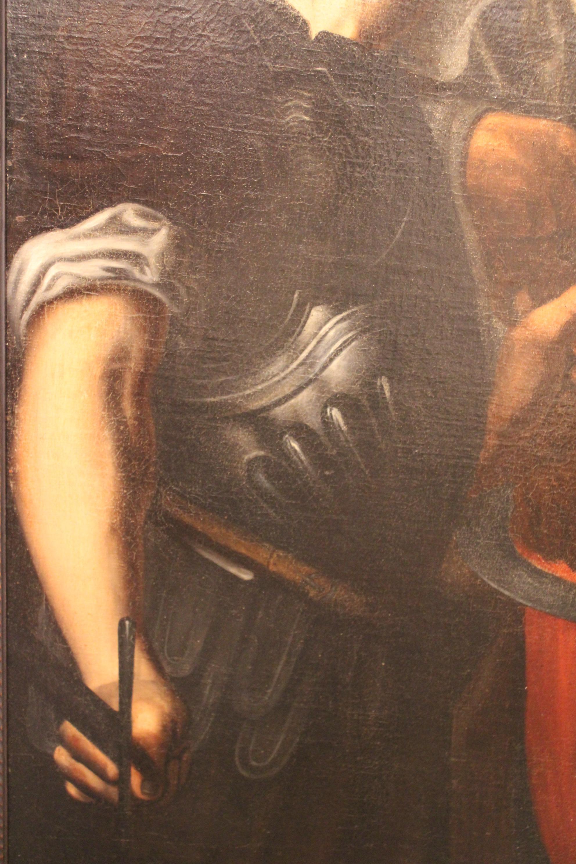 Salome erhielt den Kopf des Heiligen Johannes des Baptisten, Gemälde aus dem 17. Jahrhundert im Angebot 7
