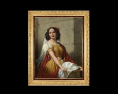 Salome with the Head of John the Baptist, after Baroque Revival Oil Painting